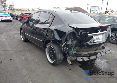 2012 Nissan Sentra 2.0 S z USA, uszkodzony, nr VIN 3N1AB6AP9CL762217